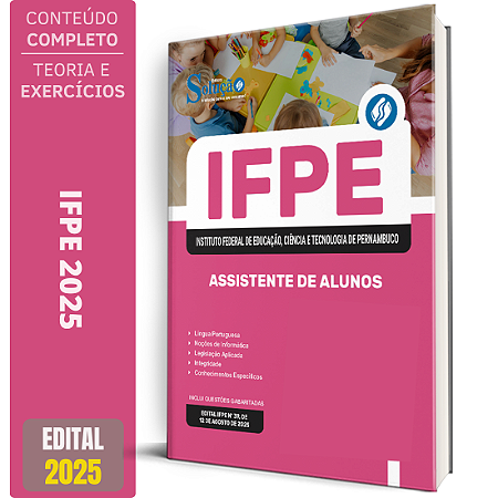 Apostila Concurso IFPE 2025 - Assistente de Alunos
