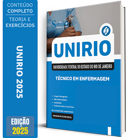Apostila UNIRIO 2025 - Técnico em Enfermagem