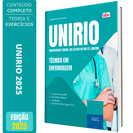 Apostila UNIRIO 2025 - Técnico em Enfermagem