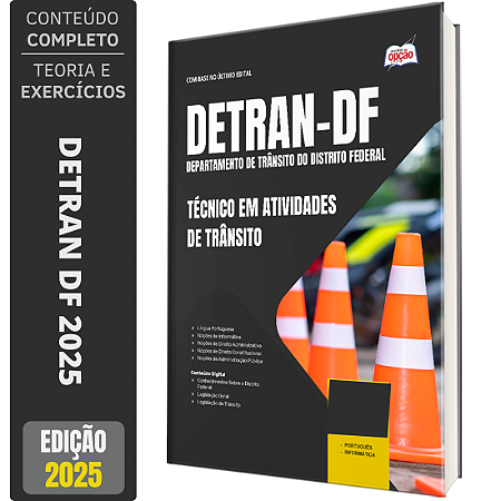 Apostila DETRAN DF 2025 - Técnico em Atividades de Trânsito