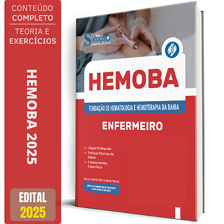 Apostila HEMOBA 2025 - Enfermeiro