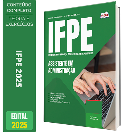Apostila IFPE 2025 - Assistente em Administração