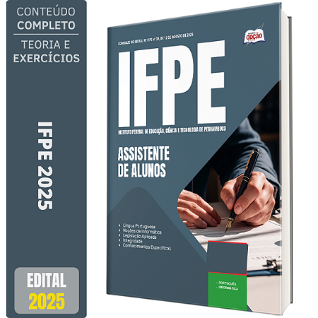Apostila IFPE 2025 - Assistente de Alunos