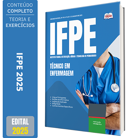 Apostila IFPE 2025 - Técnico em Enfermagem