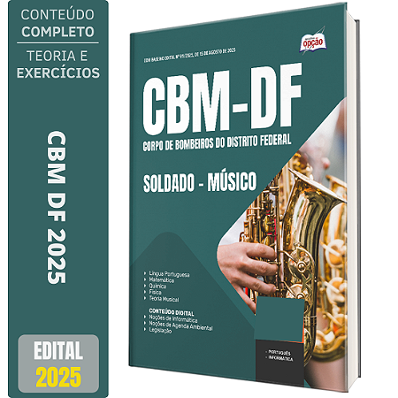 Apostila CBM DF 2025 - Soldado - Músico