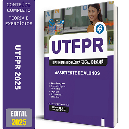 Apostila UTFPR 2025 - Assistente de Alunos
