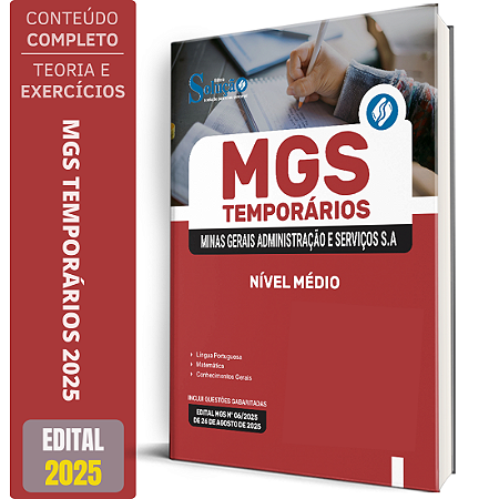 Apostila MGS MG 2025 - Nível Médio
