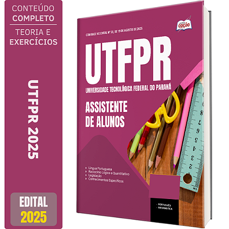 Apostila UTFPR 2025 - Assistente de Alunos