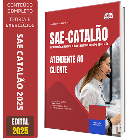 Apostila SAE Catalão GO 2025 - Atendente ao Cliente