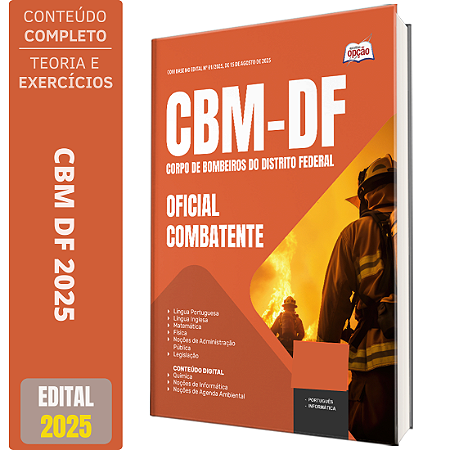 Apostila CBM DF 2025 - Oficial Combatente
