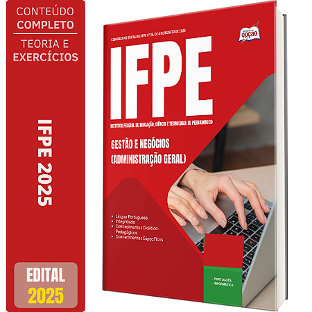 Apostila IFPE 2025 - Gestão e Negócios (Administração Geral)