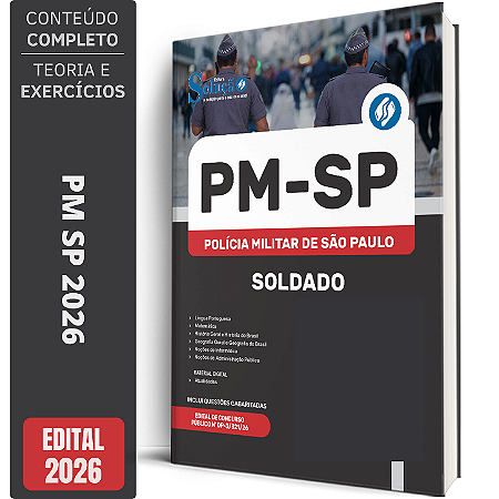 Apostila PM SP 2026 - Soldado PM 2ª Classe