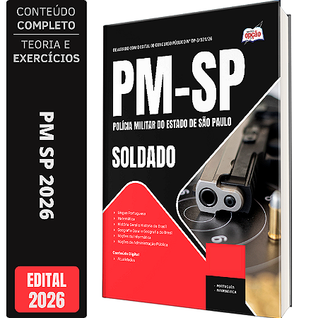 Apostila PM SP 2026 - Soldado PM 2ª Classe