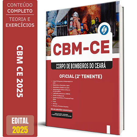 Apostila CBM CE 2025 - Oficial (2º Tenente)