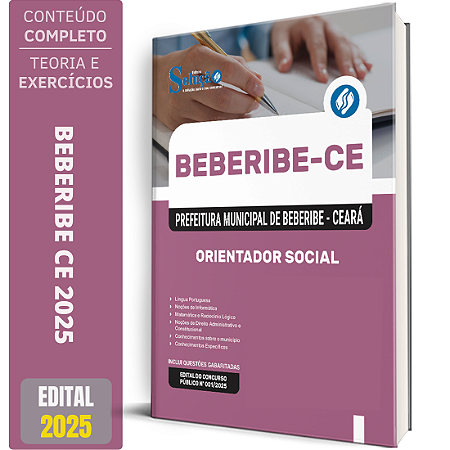 Apostila Prefeitura de Beberibe CE 2025 - Orientador Social