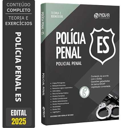 Apostila PP ES 2025 - Policia Penal
