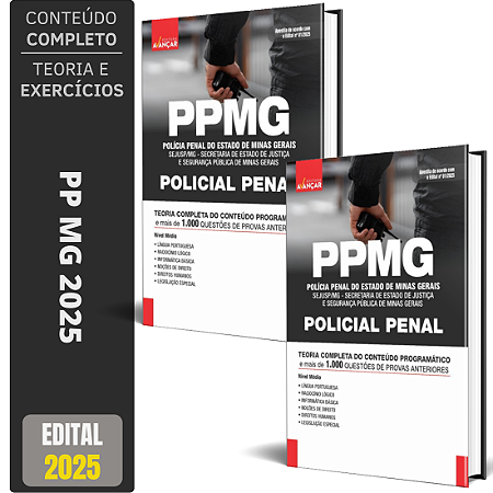 Apostila Concurso PP MG 2025 - Policial Penal