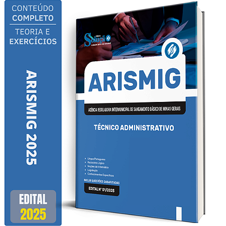 Apostila ARISMIG 2025 - Técnico Administrativo