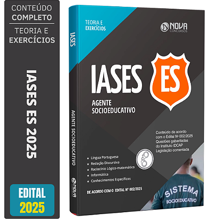 Apostila IASES 2025 - Agente Socioeducativo