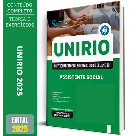 Apostila Concurso UNIRIO 2025 - Assistente Social