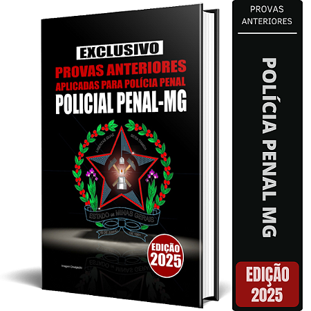 Apostila PP MG 2025 - CADERNO DE PROVAS ANTERIORES