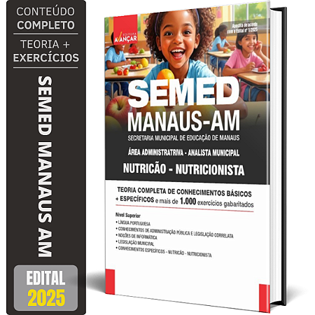 Apostila Semed Manaus Am 2025 - Nutrição