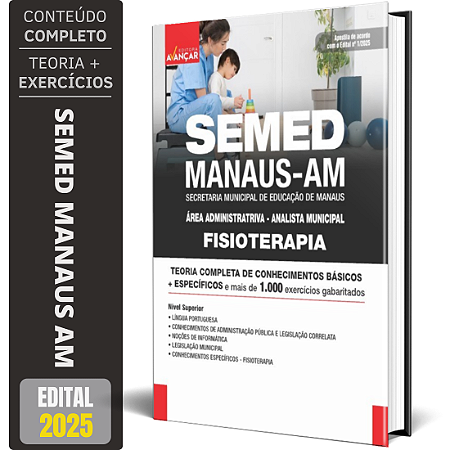 Apostila Semed Manaus Am 2025 - Fisioterapia