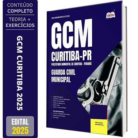Apostila Concurso Curitiba PR 2025 - Guarda Civil Municipal