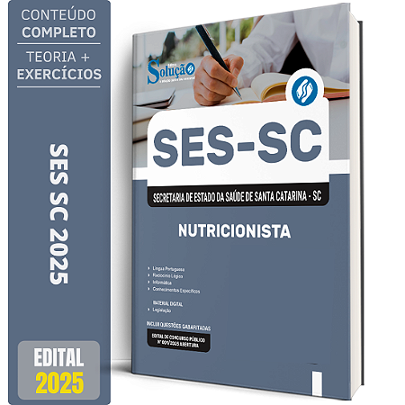 Apostila Concurso SES SC 2025 - Nutricionista