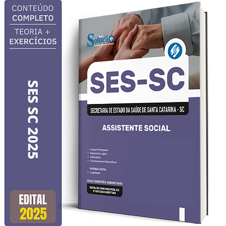 Apostila Concurso SES SC 2025 - Assistente Social