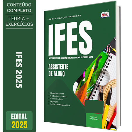 Apostila IFES 2025 - Assistente de Aluno
