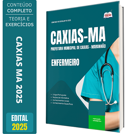 Apostila Concurso Caxias MA 2025 - Enfermeiro