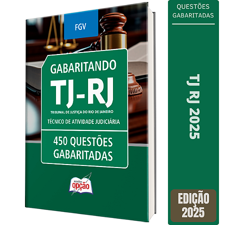 Caderno de Testes TJ RJ 2025 - Técnico de Atividade Judiciária