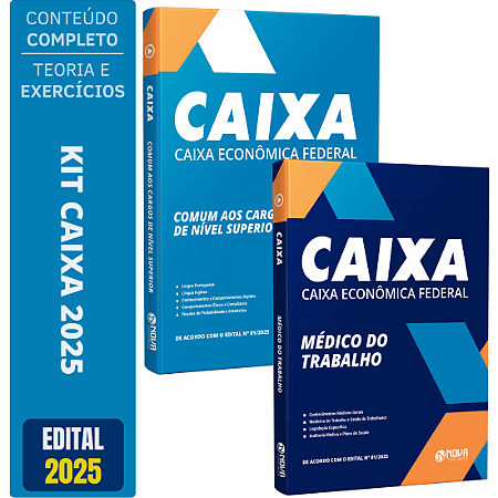 Apostila Caixa Federal 2025 - Médico Do Trabalho