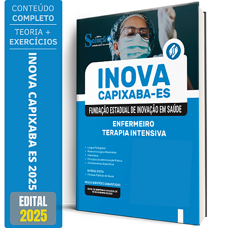 Apostila INOVA Capixaba 2025 - Enfermeiro - Terapia Intensiva