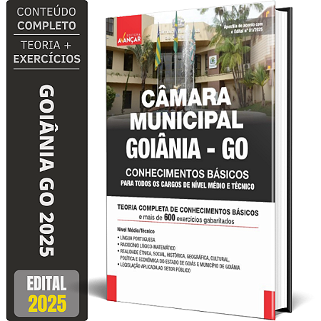 Apostila Conhecimentos Básicos Médio Técnico Goiânia Go 2025