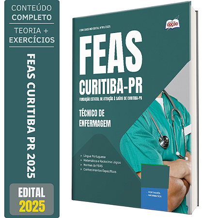 Apostila FEAS Curitiba 2025 - Técnico de Enfermagem