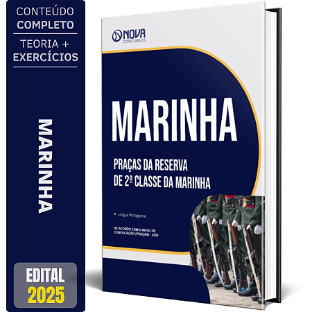 Apostila Marinha do Brasil 2026 - Praças da Reserva de 2ª Classe da Marinha
