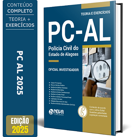 Apostila PC AL 2026 - Oficial Investigador
