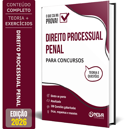 Apostila Direito Processual Penal 2026