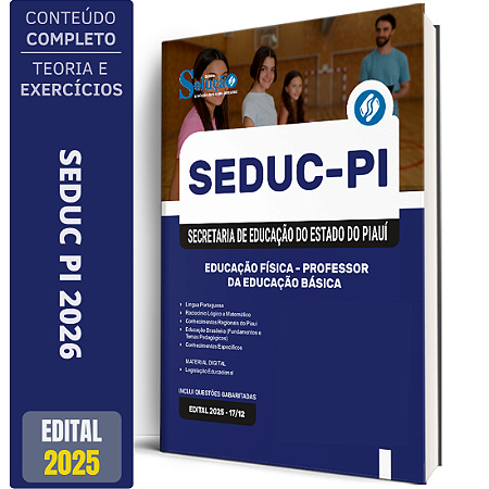 Apostila SEDUC PI 2026 - Professor da Educação Básica - Educação Física