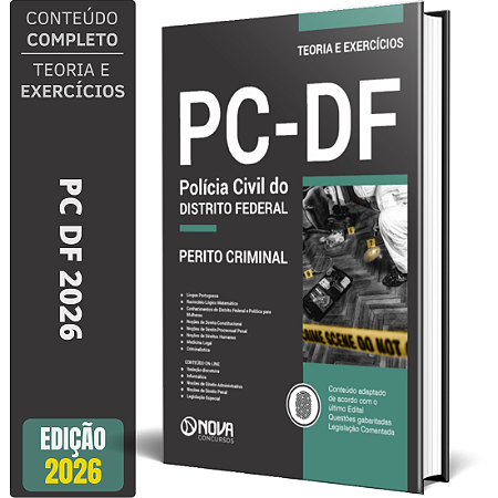 Apostila PC DF 2026 - Perito Criminal