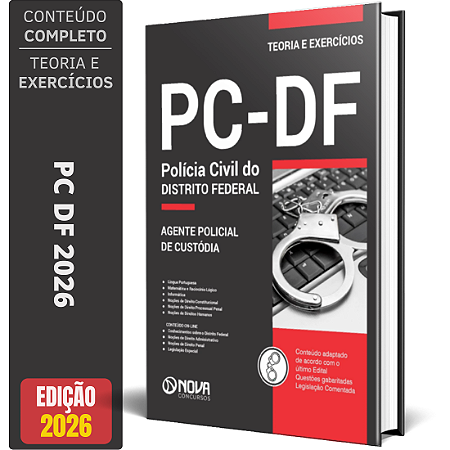 Apostila PC DF 2026 - Agente de Custódia
