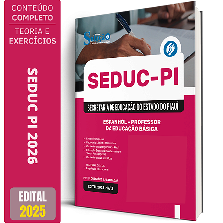 Apostila SEDUC PI 2026 - Professor de Língua Espanhola