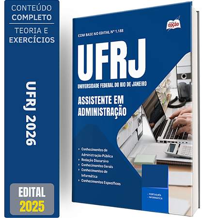 Apostila UFRJ 2026 - Assistente em Administração