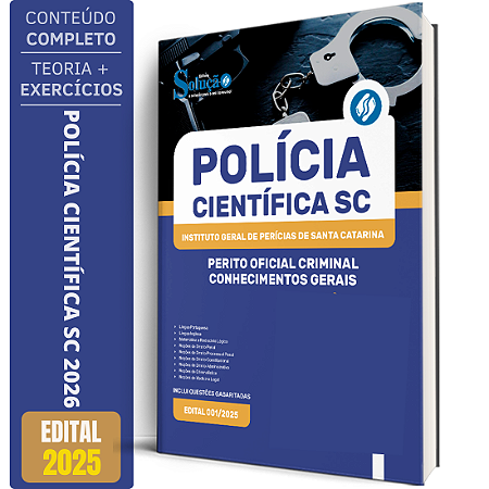 Apostila PCI 2026 - Perito Oficial Criminal