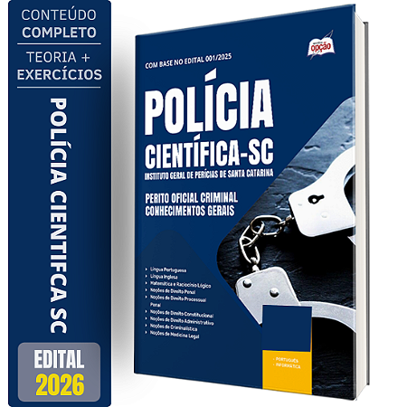 Apostila PCI 2026 - Perito Oficial Criminal