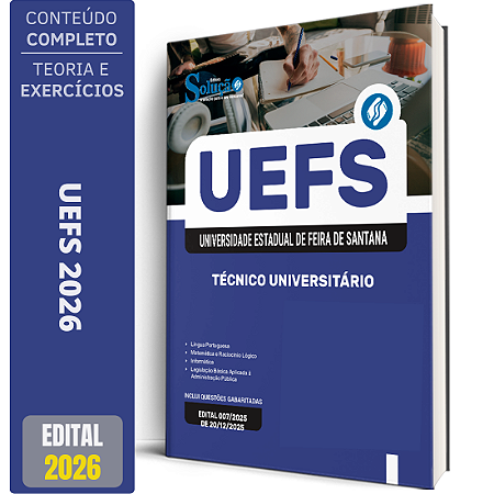 Apostila UEFS 2026 - Técnico Universitário