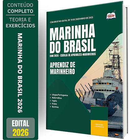Apostila Marinha do Brasil 2026 - Aprendiz Marinheiro