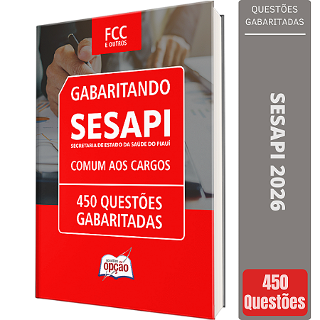 Caderno de Questões Secretaria de Estado da Saúde do Piauí 2026 - Comum aos Cargos